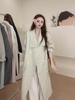 Women's High-End Double-Sided Wool Coat with Stand Collar - 2026 Autumn/Winter Collection