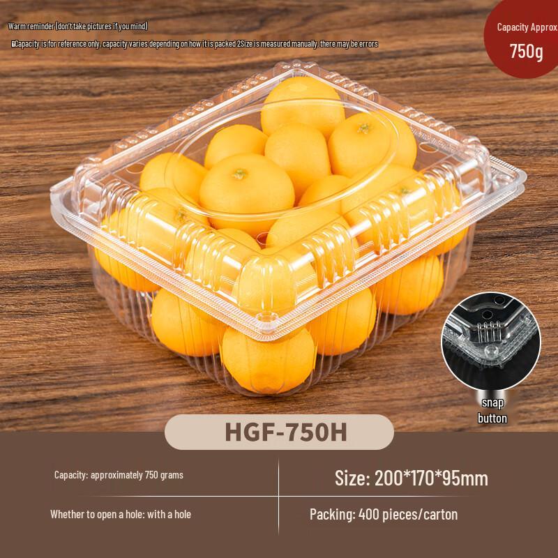 Yihuan Disposable Transparent Fruit Packaging Boxes