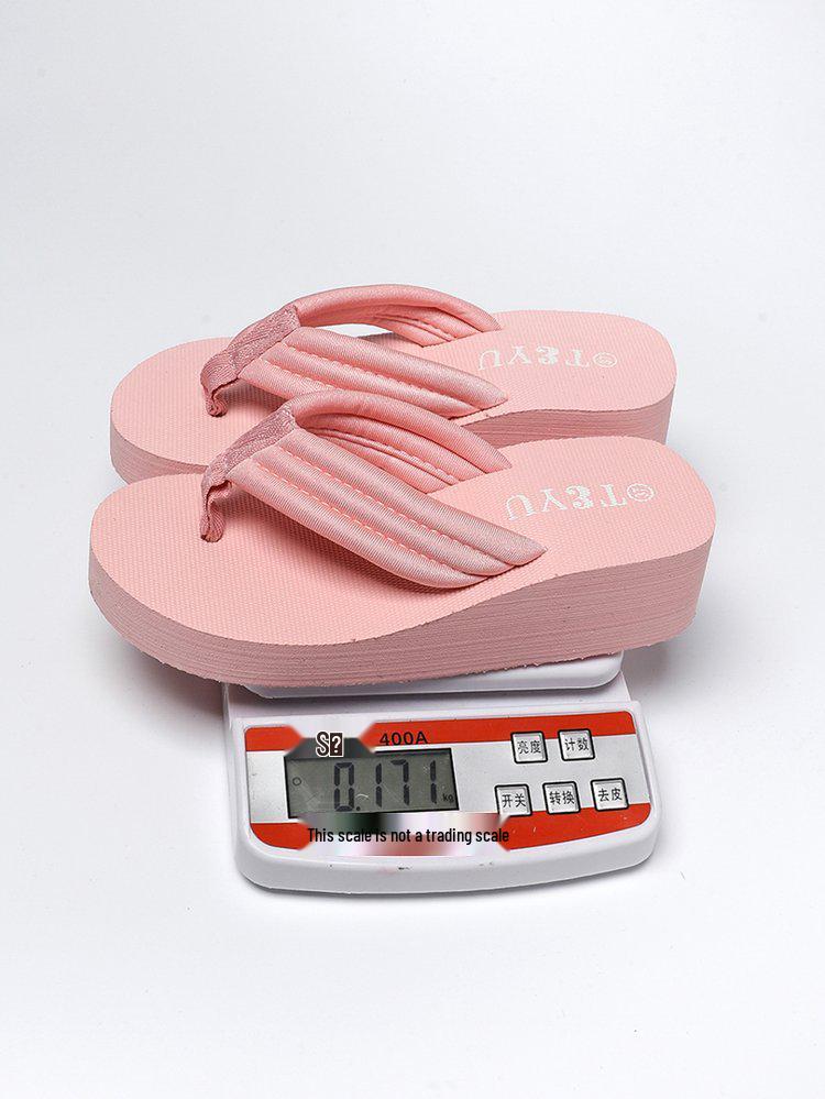 Women's Wedge Sandals: New Summer Large Size Cross-Border Flip-Flops