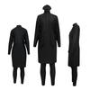 Women Solid Color Long Islam Swimwear Muslim Swimwears Women Modest Muslin Swimsuit Bathing Suit Long Sleeves Islamic Burkinis Wear