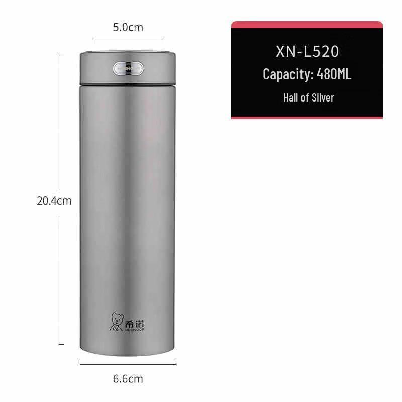 Heenoor 480ml Stainless Steel Insulated Travel Mug