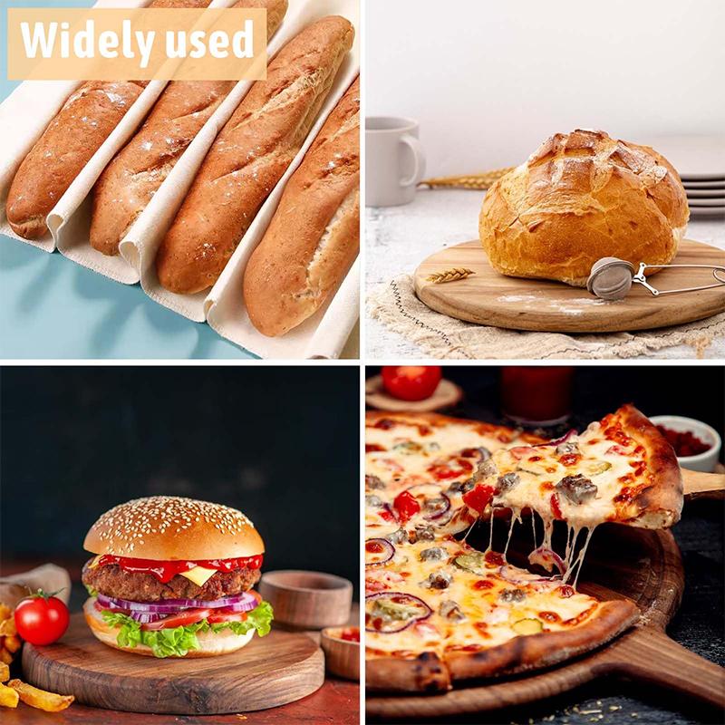 Brödjäskduk För Brödbakning Återanvändbar Tjock Linneväv För Deg Baguetter Limpor Bakverk Kök Bageriverktyg För Bagare