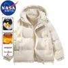 NASA MARVEL Men's Winter Hooded Puffer Jacket