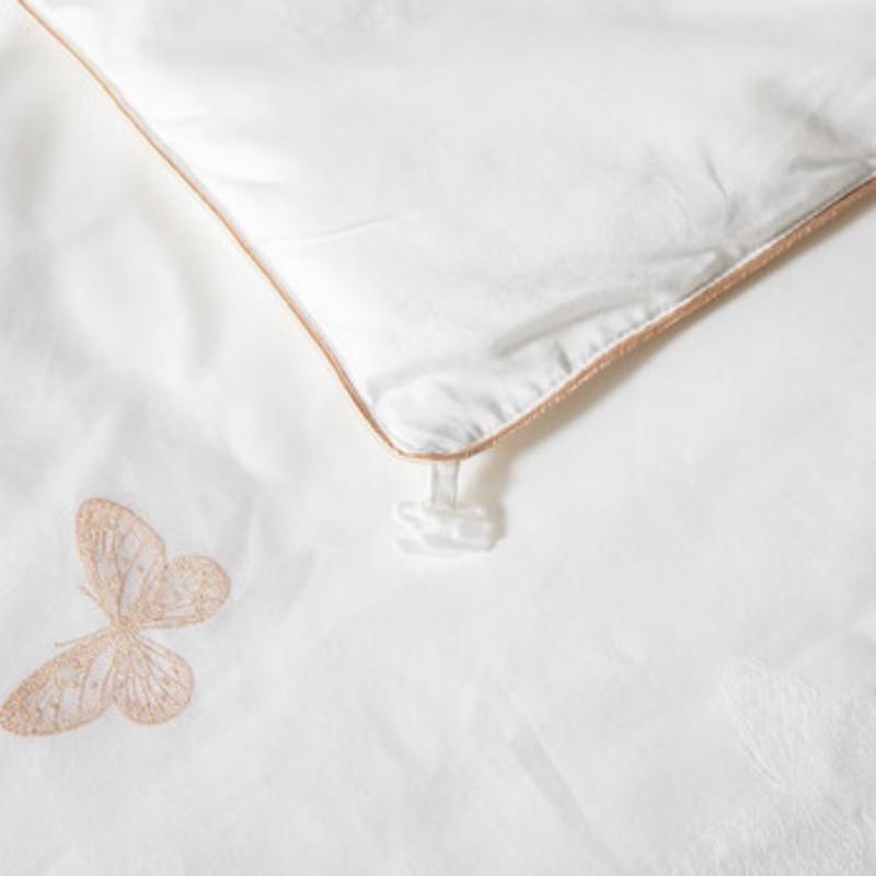 Donnahome Cotton Jacquard Mulberry Silk Quilt