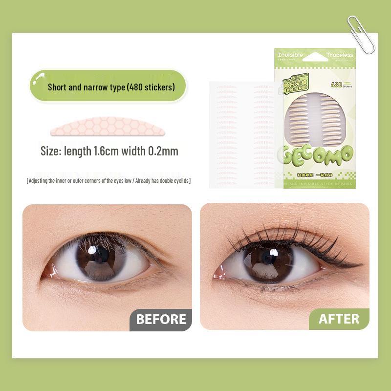 Jingrui GECOMO Seamless Invisible Double Eyelid Tape