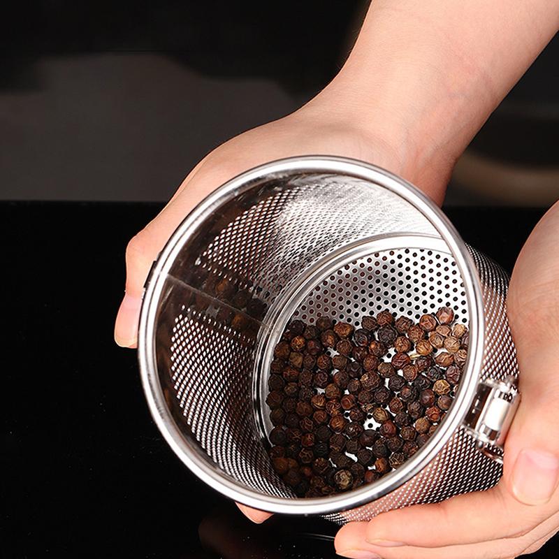Stew Marinade Basket With Hook Loose Tea Strainer Seasoning Baskets Vegetable Useful Filter Stainless Steel Household Spice Can