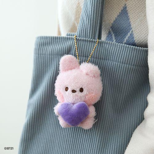 

[USED] Official minini BT21 COOKYHEART mascot key ring