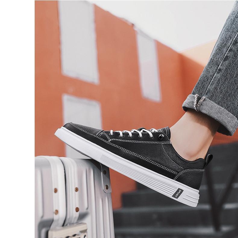 Little white shoes men's versatile summer lazy men's shoes 2025 new trend Korean version casual non-slip and wear-resistant one