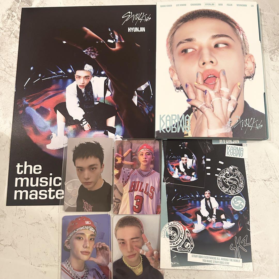 

[USED] straykids accordion ver. Hyunjin complete set HMV