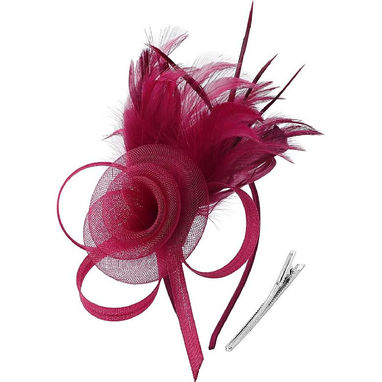 DRESHOW Fascinator cepures sievietēm Tējas ballītei