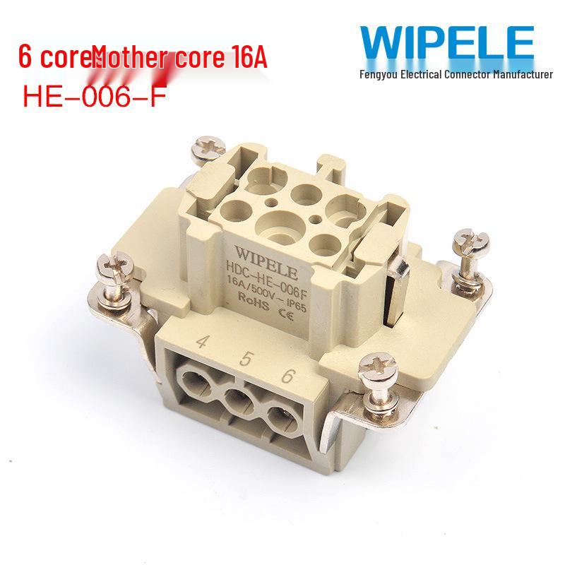 Heavy-Duty Waterproof Aviation Plug Socket HDC-006