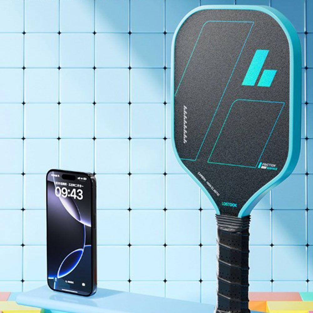 Non Slip Grip Pickleball Racquet Ribbed Handle Pickleball Training Equipment Gifts