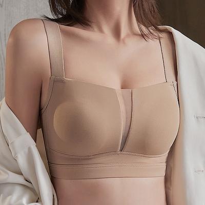 Seamless Plus Size Bra for Women Comfortable Wireless Bralette Full Coverage Brassiere Thin Cup Ladies Lingerie  34BCD-44BCD