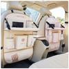 Cute Tulip Bear Rabbit Multi Functional Car Seat Back Hanging Storage Organizer Bag