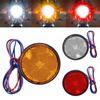 Universal Red Tail Brake 24LED Light Motorcycle Motorbike Stop Fog Lamp Bolt 12V Truck Tail Lamp Caravans ATV Off Road Lighting