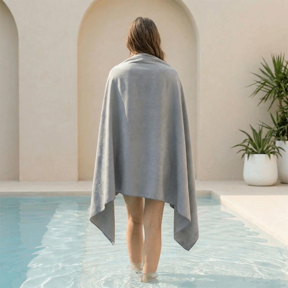 Water Absorption Swimming Towel Portable Beach Towel Portable Quick-dry Bath Towel  Gym