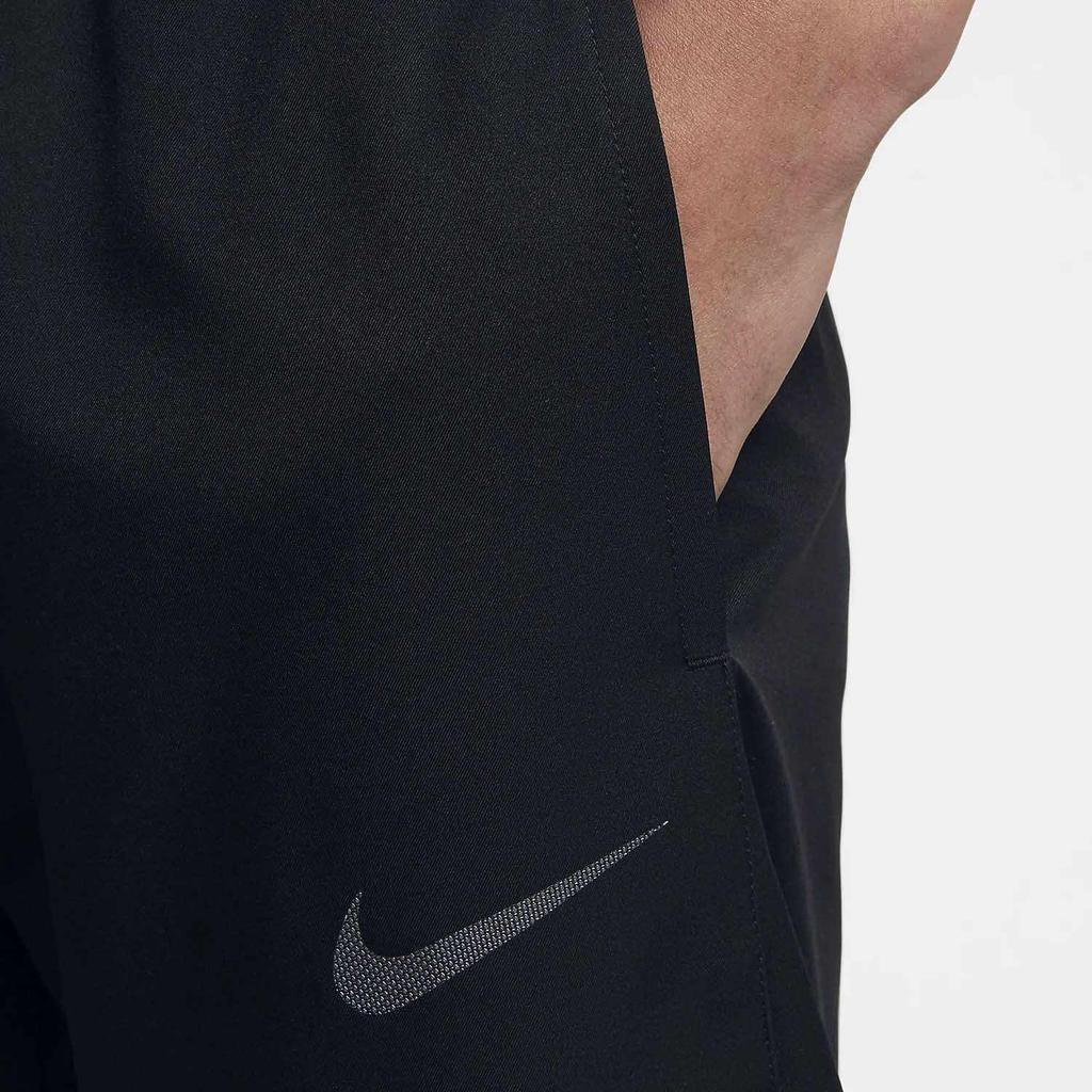 Nike Logotrykk Pustende Casual Strikket Sports Langbukse Herreunderdeler Svart CU6431-010