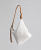 Green Stuff Belted Shoulder Bag B2 Ribbed Corduroy - Ivory