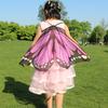 Children Printing Butterfly Wing Scarf Shawl Children's Day Gifts Wear on Back