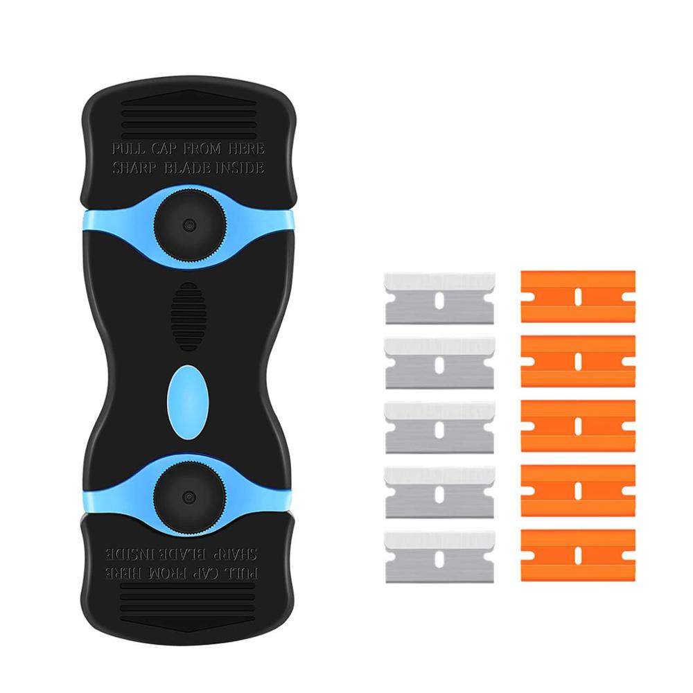 Razor Scraper Blade Tool Car Window Glass Stovetop Vinly Film Sticker Tint Glue Cleaner Phone Tablet Phone Sreen Squeegee Knife