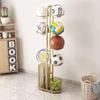 Sports Ball & Racket Storage Rack