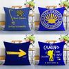 Movie C-Camino De Santiago Pillow Case Sofa Short Plush Double-sided HD Printing Room Home Office Gift Cushion Cover