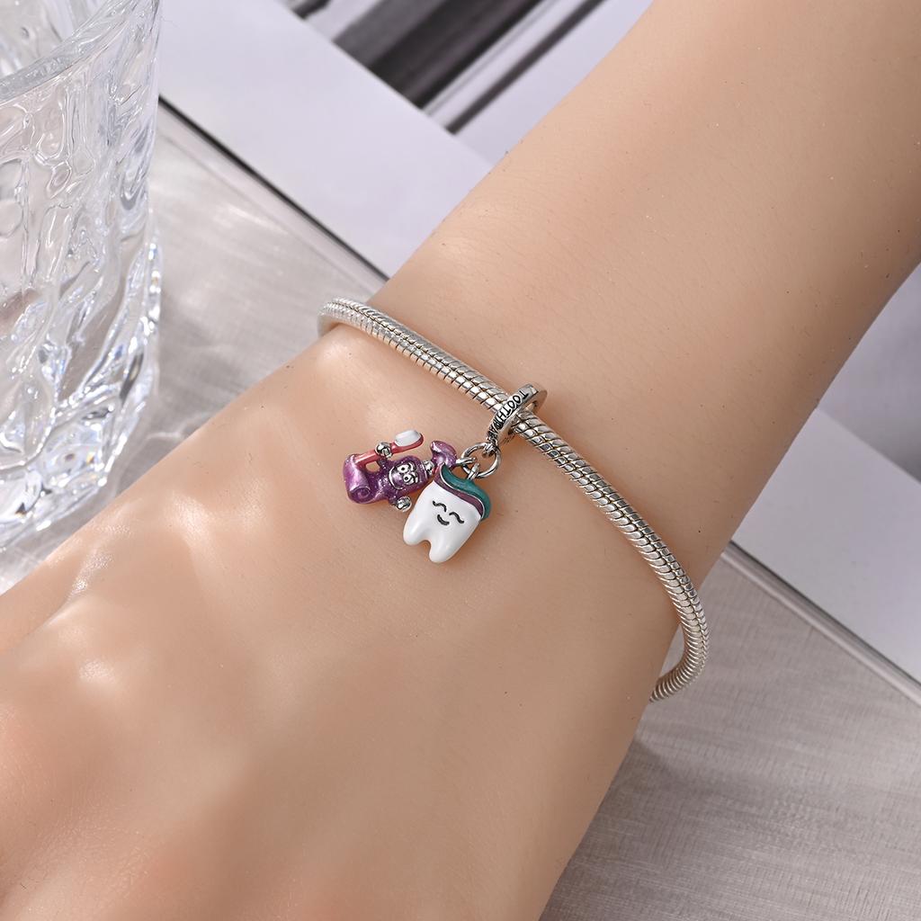 Charm Genuine Copper Nail Jewellery Whitening Teeth Bead Fits Bracelets DoItYourself Beautiful Gifts Women Delicate Jewellery Accesso