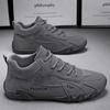 Men's Waterproof Workwear Shoes Winter Leather Ankle Boots Men Lace Up Casual Sneakers Fashion Motorcycle Male Footwear Zapatos