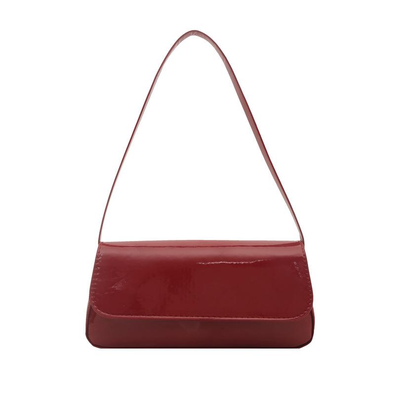 Baguette flip retro mirror armpit bag fashionable summer simple commuter shoulder bag bag