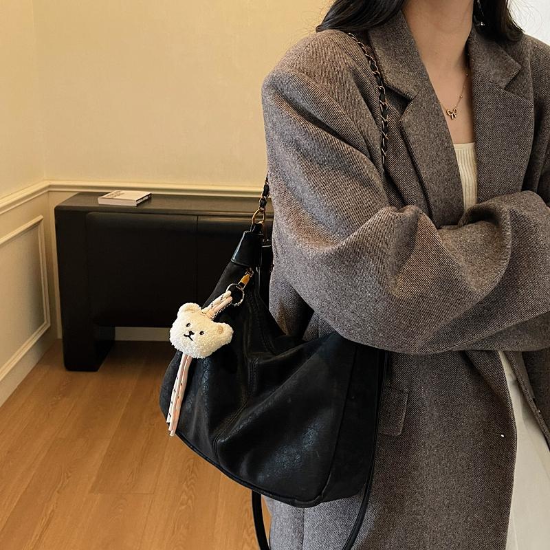 Soft Leather Tote Bag Women's Shoulder Crossbody Bag Large Capacity Bag