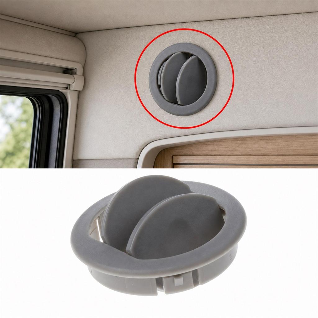Rotating RV ATV Trailer Camper Air Conditioning A/C Vent Outlet Conversion Kit