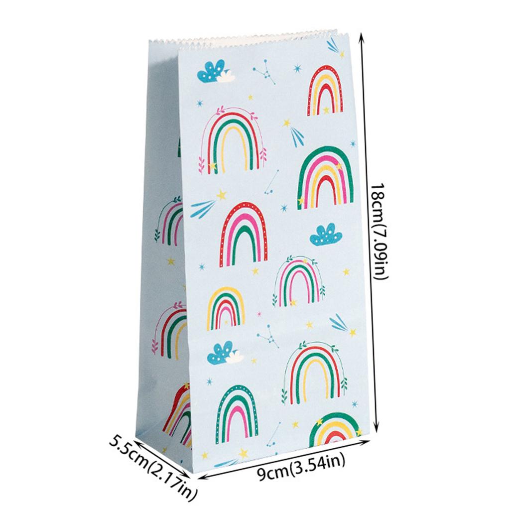 Sturdy Paper Gift Bag for Parties Versatile and Durable DIY Baking Candy Cookies Packing Bag Eye Catching Packaging Bags