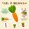 GHOSTCAT Dog Chew Makes Dog Teeth Stress Lack of Suitable for Medium and Large Educational Pet Orange Toy, Toy, Sounds, Sturdy, Durable, Carrot, Toy,