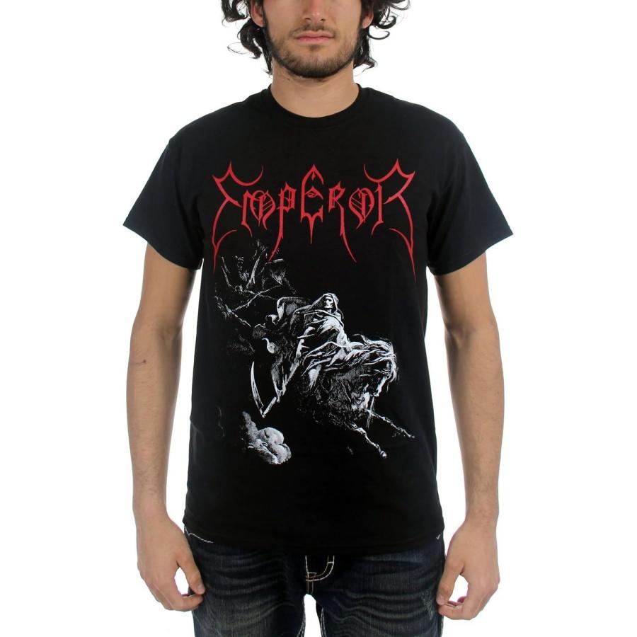 Emperor - Мужская футболка для байкера, черная, X-Large, черная S