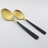 Dinnerware Gold Stainless Steel Set Cutlery Knife Fork Spoons Dessert Coffee Spoons Sliverware Kitchen Party Tableware Flatware