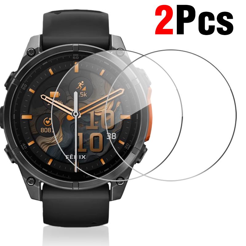 Smartwatch Screen Protector Anti-Scrach Films Cover For Garmin Fenix 8 51/43mm 47MM Fenix 7 7s 7x 8Pro 7Pro Tempered Glass Film