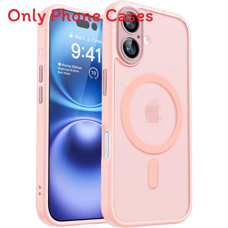 Magnetic Slim Protective Case With Sandblasted Matte Finish For Anti Fingerprint And Shock Absorption