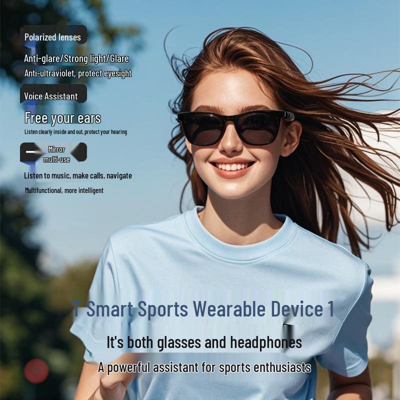 Bluetooth Smart Polarized Sunglasses: Music & Call-Enabled