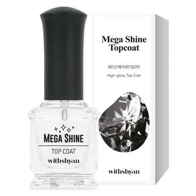 With Shan Mega Shine Top Coat 15ml