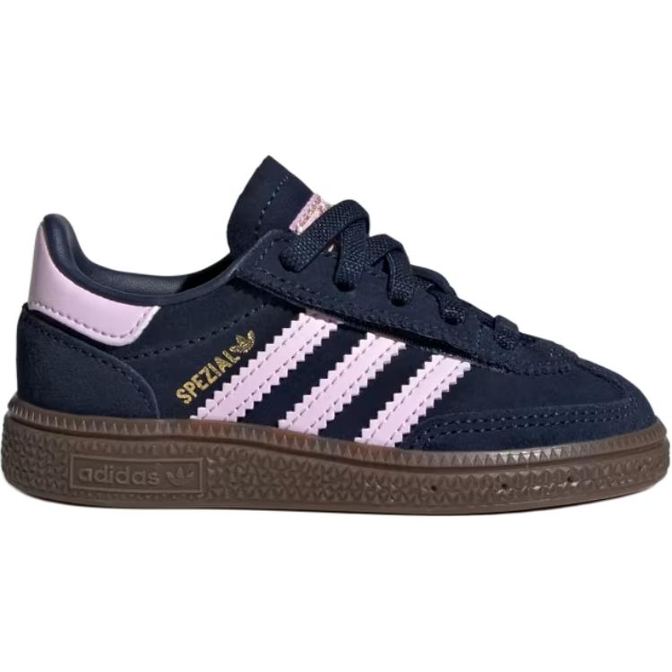 adidas Handball Spezial Comfort Closure EL I Night Indigo Orchid Fusion Baby Sneakers Blue Gum JI2901