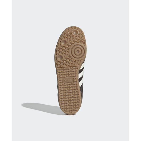 adidas Samba OG Castanho Escuro Off White Goma Tênis Unissex JR0891