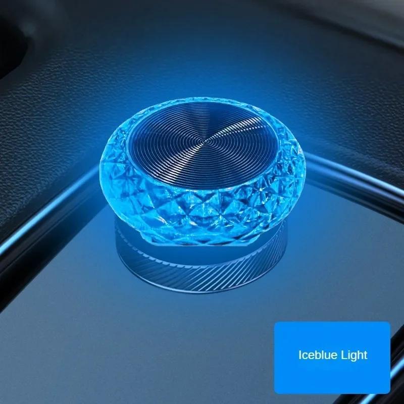 Tragbares Auto-USB-Umgebungslicht, Mini-LED-dekorative Atmosphärenlampen für Auto-Innenraumumgebungslicht, Computerlicht, Plug & Play