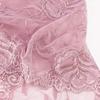 4-Pack Plus Size Mid-High Waist Lace Lace Seamless Women's Underwear Summer Sexy Transparent Briefs Women's Flesh Color