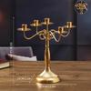 Nordic Romantic Candle Holder For Dinner Table Decorations Modern Minimalist Luxury Home Décor Elegant Candle Stand For Candlelight Dinner