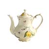 Vintage Ceramic Tea Set: British & French Style Coffee Cup and Saucer