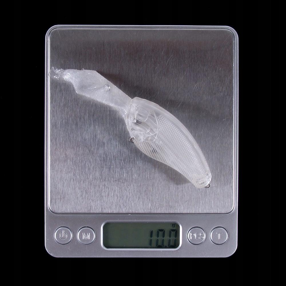 Body Wobbler Pike Zander Perch Do It Yourself For Painting 9Cm 10G 10Pcs