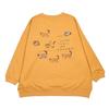 Matilda Mini Fleece Sweatshirt YE [Kusuguru Japan]