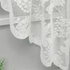 Semi Sheer Laces Window Curtain for Romance in Bedroom Living Room or Dining Space