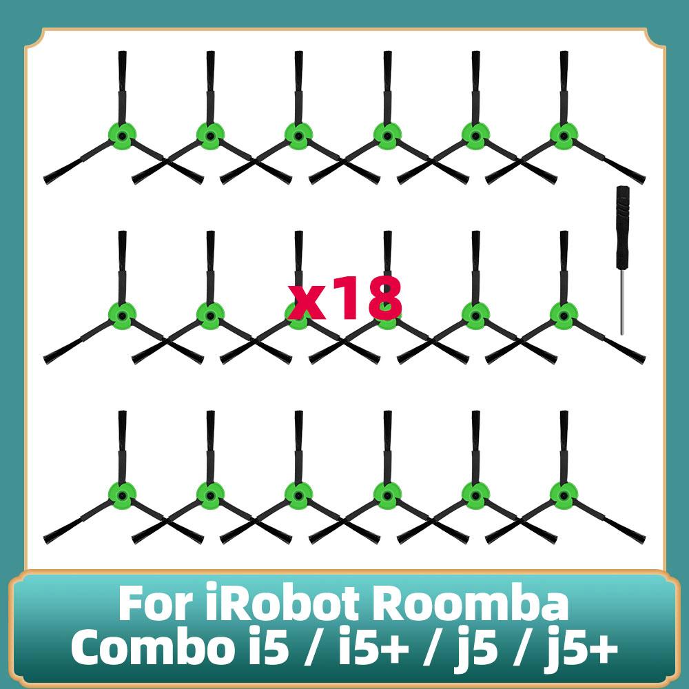 Kompatybilny Z Odkurzaczem Robotem iRobot Roomba Combo i5 / i5+ / j5 / j5 + Główne Szczotki Boczne Filtr Hepa Akcesoria Części