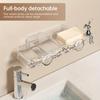 1PC High-end Household Bathroom Drainage Soap Box Hanger Without Drilling